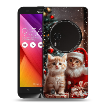 Силиконовый чехол на Asus Zenfone Zoom с принтом Новый год Силиконовый чехол на Asus Zenfone Zoom с принтом Новый год