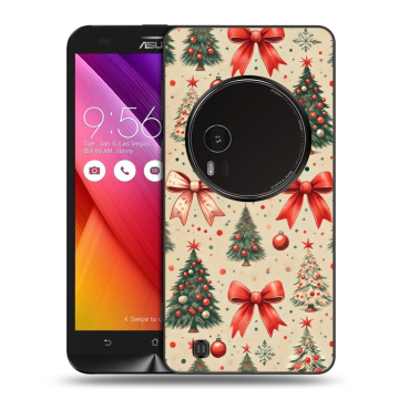 Силиконовый чехол на Asus Zenfone Zoom с принтом Новый год Силиконовый чехол на Asus Zenfone Zoom с принтом Новый год