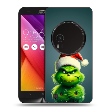 Силиконовый чехол на Asus Zenfone Zoom с принтом Новый год