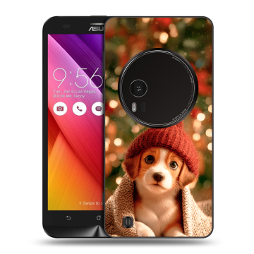 Силиконовый чехол на Asus Zenfone Zoom с принтом Новый год