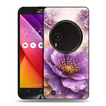 Силиконовый чехол на Asus Zenfone Zoom с принтом женский