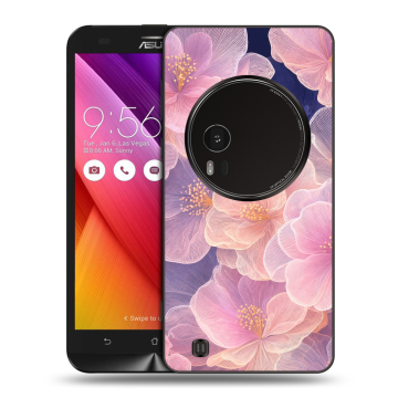 Силиконовый чехол на Asus Zenfone Zoom с принтом женский Силиконовый чехол на Asus Zenfone Zoom с принтом женский