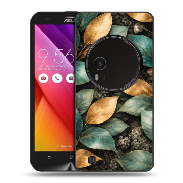 Силиконовый чехол на Asus Zenfone Zoom с принтом женский