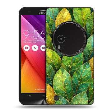 Силиконовый чехол на Asus Zenfone Zoom с принтом женский