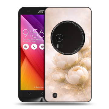Силиконовый чехол на Asus Zenfone Zoom с принтом женский