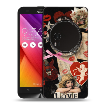 Силиконовый чехол на Asus Zenfone Zoom с принтом для девочек Силиконовый чехол на Asus Zenfone Zoom с принтом для девочек