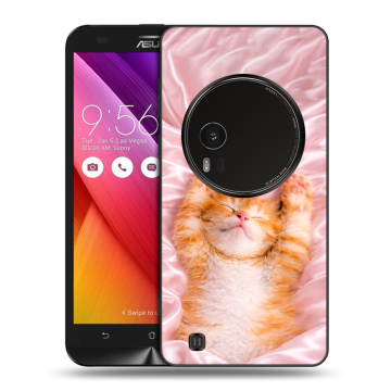Силиконовый чехол на Asus Zenfone Zoom с принтом женский