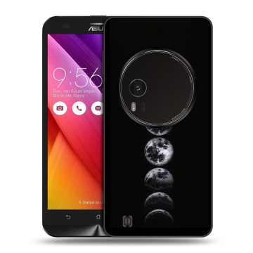 Силиконовый чехол на Asus Zenfone Zoom с принтом женский