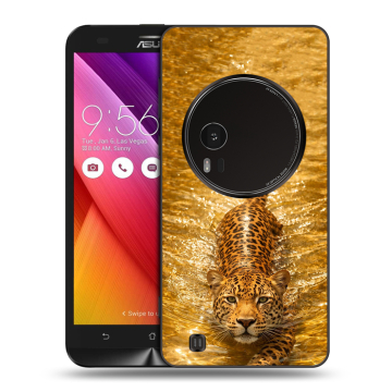 Силиконовый чехол на Asus Zenfone Zoom с принтом женский