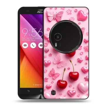 Силиконовый чехол на Asus Zenfone Zoom с принтом для девочек