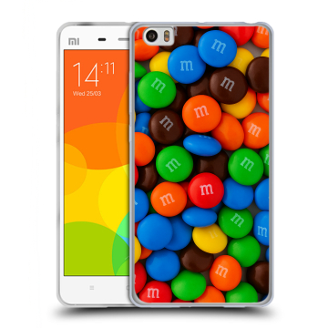 Силиконовый чехол на Xiaomi Mi Note с принтом Конфеты Силиконовый чехол на Xiaomi Mi Note с принтом Конфеты