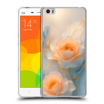 Силиконовый чехол на Xiaomi Mi Note с принтом Женский