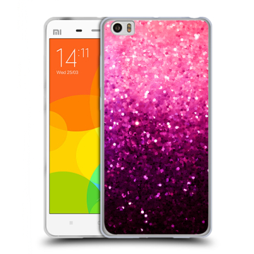 Силиконовый чехол на Xiaomi Mi Note с принтом Блестки Силиконовый чехол на Xiaomi Mi Note с принтом Блестки