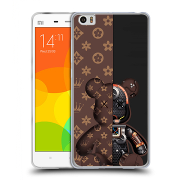 Силиконовый чехол на Xiaomi Mi Note с принтом Луи робот Силиконовый чехол на Xiaomi Mi Note с принтом Луи робот