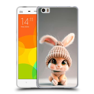 Силиконовый чехол на Xiaomi Mi Note с принтом Кролик Силиконовый чехол на Xiaomi Mi Note с принтом Кролик