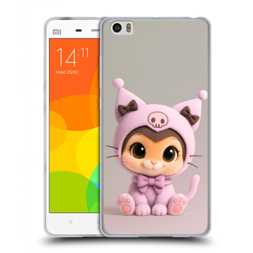 Силиконовый чехол на Xiaomi Mi Note с принтом Куроми Kuromi Силиконовый чехол на Xiaomi Mi Note с принтом Куроми Kuromi