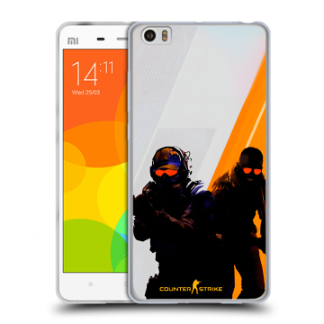 Силиконовый чехол на Xiaomi Mi Note с принтом Контер страйк Counter strike Силиконовый чехол на Xiaomi Mi Note с принтом Контер страйк Counter strike