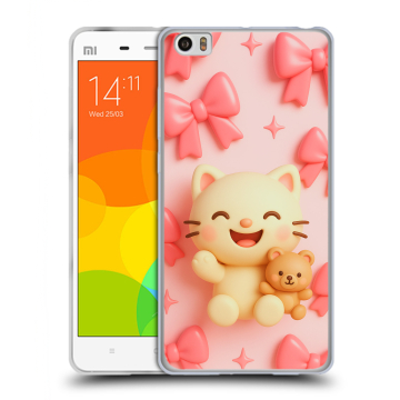 Силиконовый чехол на Xiaomi Mi Note с принтом для девочек Силиконовый чехол на Xiaomi Mi Note с принтом для девочек