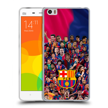 Силиконовый чехол на Xiaomi Mi Note с принтом Барселона Barcelona Силиконовый чехол на Xiaomi Mi Note с принтом Барселона Barcelona
