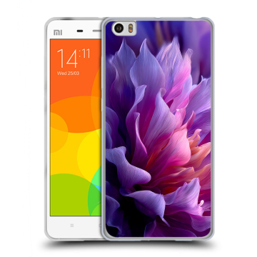 Силиконовый чехол на Xiaomi Mi Note с принтом женский цветы Силиконовый чехол на Xiaomi Mi Note с принтом женский цветы