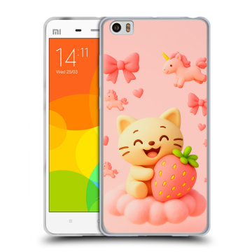 Силиконовый чехол на Xiaomi Mi Note с принтом для девочек Силиконовый чехол на Xiaomi Mi Note с принтом для девочек