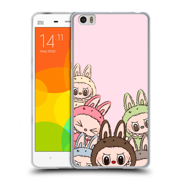 Силиконовый чехол на Xiaomi Mi Note с принтом Лабубу Силиконовый чехол на Xiaomi Mi Note с принтом Лабубу