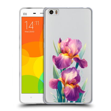 Силиконовый чехол на Xiaomi Mi Note с принтом Цветы орхидеи Силиконовый чехол на Xiaomi Mi Note с принтом Цветы орхидеи