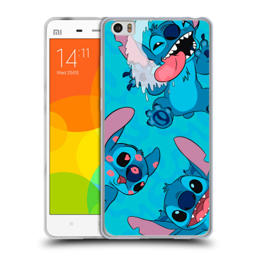 Силиконовый чехол на Xiaomi Mi Note с принтом Лило и Стич Силиконовый чехол на Xiaomi Mi Note с принтом Лило и Стич