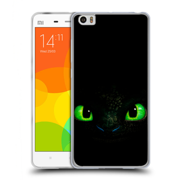 Силиконовый чехол на Xiaomi Mi Note с принтом Как приручить дракона Силиконовый чехол на Xiaomi Mi Note с принтом Как приручить дракона