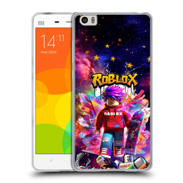 Силиконовый чехол на Xiaomi Mi Note с принтом Roblox Роблокс Силиконовый чехол на Xiaomi Mi Note с принтом Roblox Роблокс