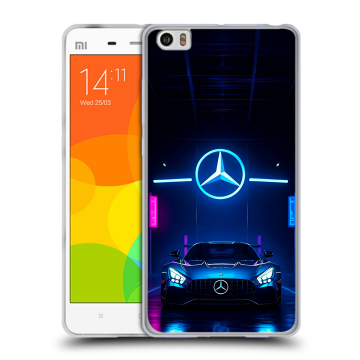 Силиконовый чехол на Xiaomi Mi Note с принтом Mercedes Мерседес Силиконовый чехол на Xiaomi Mi Note с принтом Mercedes Мерседес