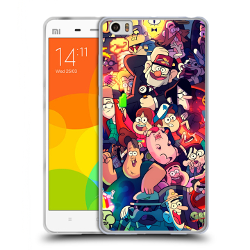 Силиконовый чехол на Xiaomi Mi Note с принтом Gravity Falls Гравити Фолз Силиконовый чехол на Xiaomi Mi Note с принтом Gravity Falls Гравити Фолз