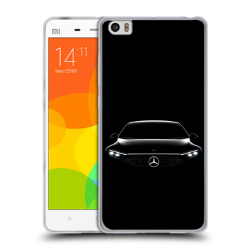 Силиконовый чехол на Xiaomi Mi Note с принтом Mercedes Мерседес Силиконовый чехол на Xiaomi Mi Note с принтом Mercedes Мерседес