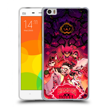 Силиконовый чехол на Xiaomi Mi Note с принтом Hazbin Hotel Отель Хазбин Силиконовый чехол на Xiaomi Mi Note с принтом Hazbin Hotel Отель Хазбин
