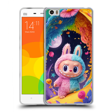 Силиконовый чехол на Xiaomi Mi Note с принтом Labubu Лабубу Силиконовый чехол на Xiaomi Mi Note с принтом Labubu Лабубу