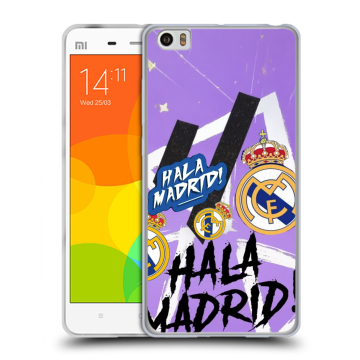 Силиконовый чехол на Xiaomi Mi Note с принтом Real Madrid Реал Мадрид Силиконовый чехол на Xiaomi Mi Note с принтом Real Madrid Реал Мадрид