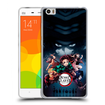 Силиконовый чехол на Xiaomi Mi Note с принтом Demon Slayer Клинок рассекающий демонов Силиконовый чехол на Xiaomi Mi Note с принтом Demon Slayer Клинок рассекающий демонов
