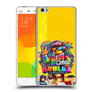 Силиконовый чехол на Xiaomi Mi Note с принтом Roblox Роблокс Силиконовый чехол на Xiaomi Mi Note с принтом Roblox Роблокс