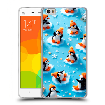 Силиконовый чехол на Xiaomi Mi Note с принтом Новый год