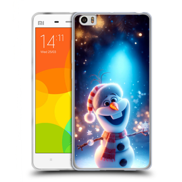 Силиконовый чехол на Xiaomi Mi Note с принтом Новый год Силиконовый чехол на Xiaomi Mi Note с принтом Новый год