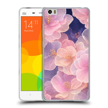 Силиконовый чехол на Xiaomi Mi Note с принтом женский Силиконовый чехол на Xiaomi Mi Note с принтом женский
