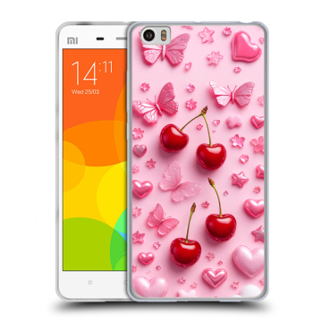 Силиконовый чехол на Xiaomi Mi Note с принтом для девочек Силиконовый чехол на Xiaomi Mi Note с принтом для девочек