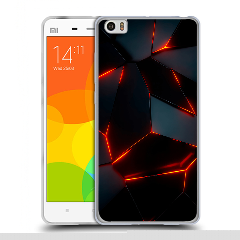 Пластиковый чехол на Xiaomi Mi Note с принтом Яркие абстракции Пластиковый чехол на Xiaomi Mi Note с принтом Яркие абстракции