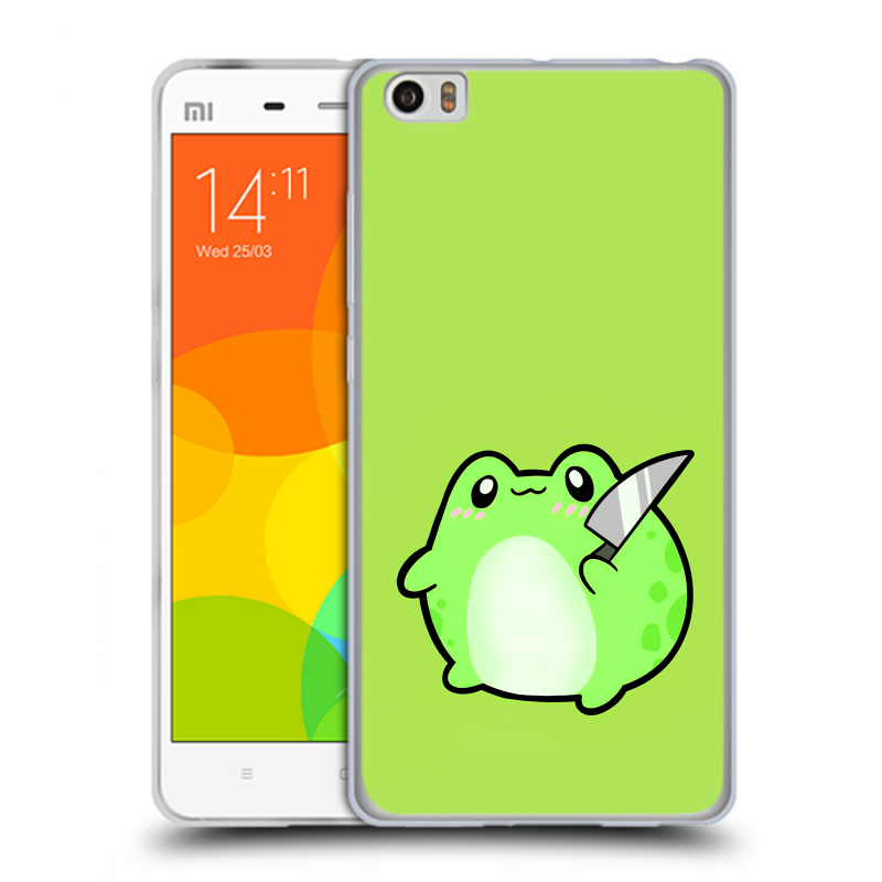 Силиконовый чехол на Xiaomi Mi Note с принтом Лягушенок Силиконовый чехол на Xiaomi Mi Note с принтом Лягушенок