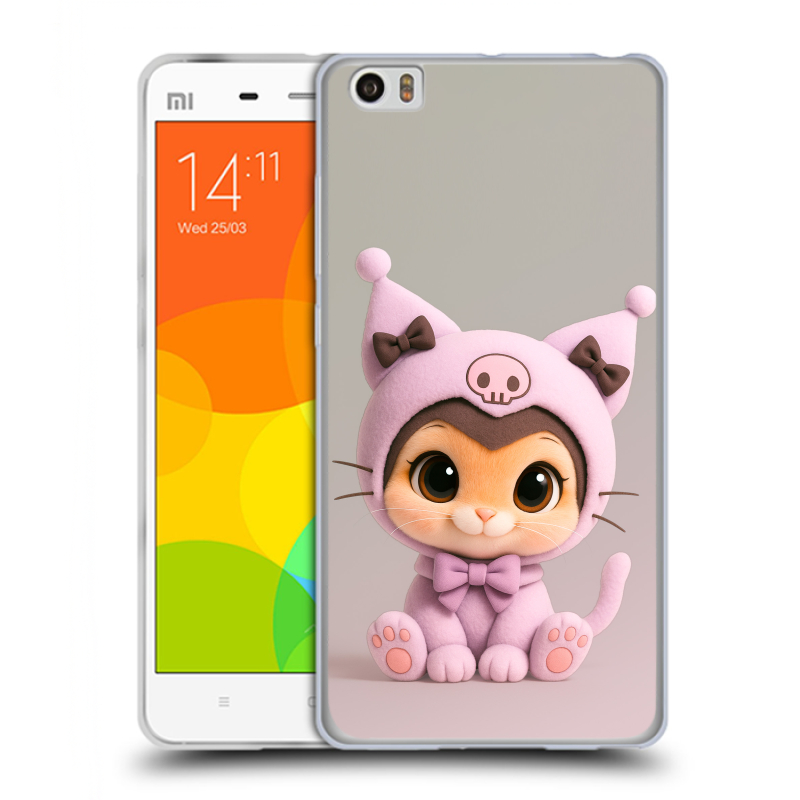 Пластиковый чехол на Xiaomi Mi Note с принтом Куроми Kuromi Пластиковый чехол на Xiaomi Mi Note с принтом Куроми Kuromi