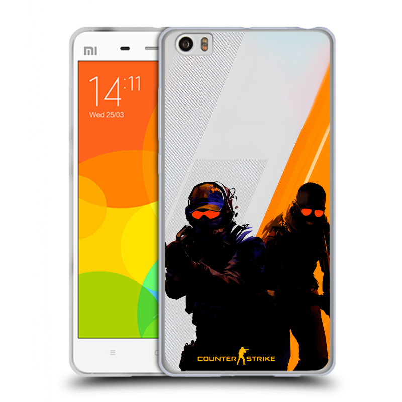 Силиконовый чехол на Xiaomi Mi Note с принтом Контер страйк Counter strike Силиконовый чехол на Xiaomi Mi Note с принтом Контер страйк Counter strike