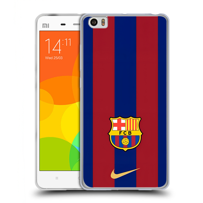 Силиконовый чехол на Xiaomi Mi Note с принтом Барселона Barcelona Силиконовый чехол на Xiaomi Mi Note с принтом Барселона Barcelona