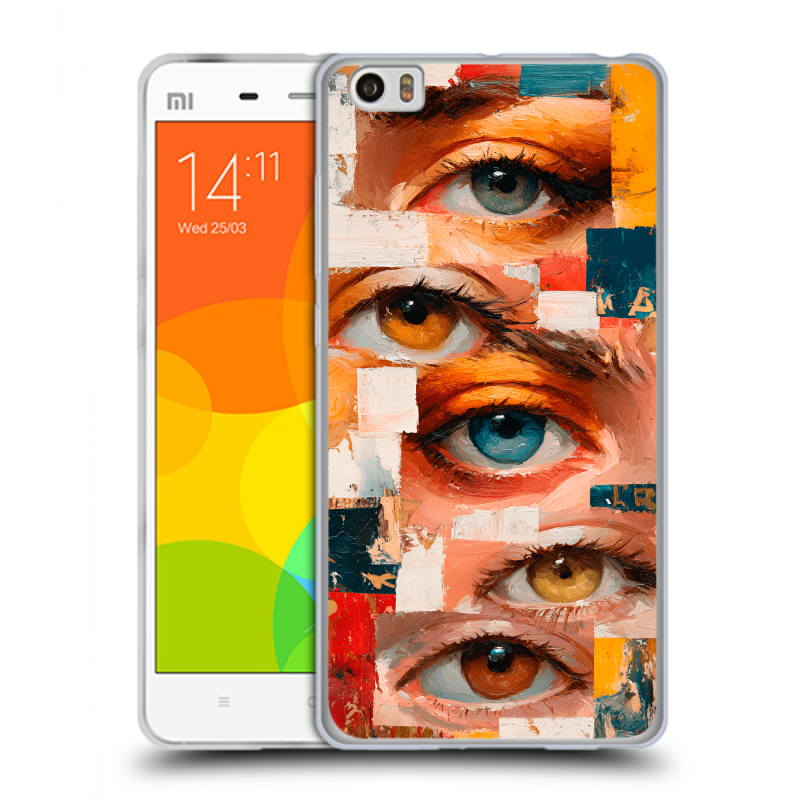 Пластиковый чехол на Xiaomi Mi Note с принтом Модный принт Пластиковый чехол на Xiaomi Mi Note с принтом Модный принт