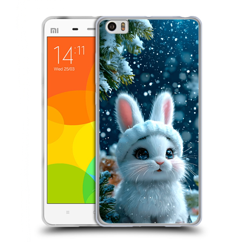 Пластиковый чехол на Xiaomi Mi Note с принтом Новый год Пластиковый чехол на Xiaomi Mi Note с принтом Новый год