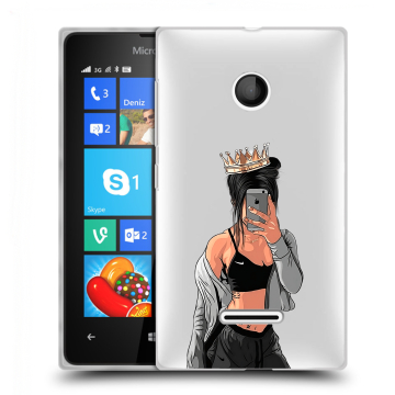 Пластиковый чехол на Microsoft Lumia 435 с принтом Женские принты Пластиковый чехол на Microsoft Lumia 435 с принтом Женские принты